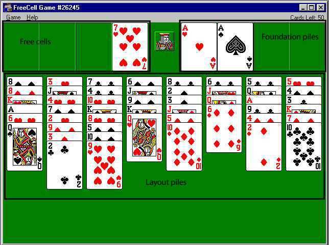 FreeCell Screenshot