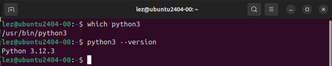 Terminal check