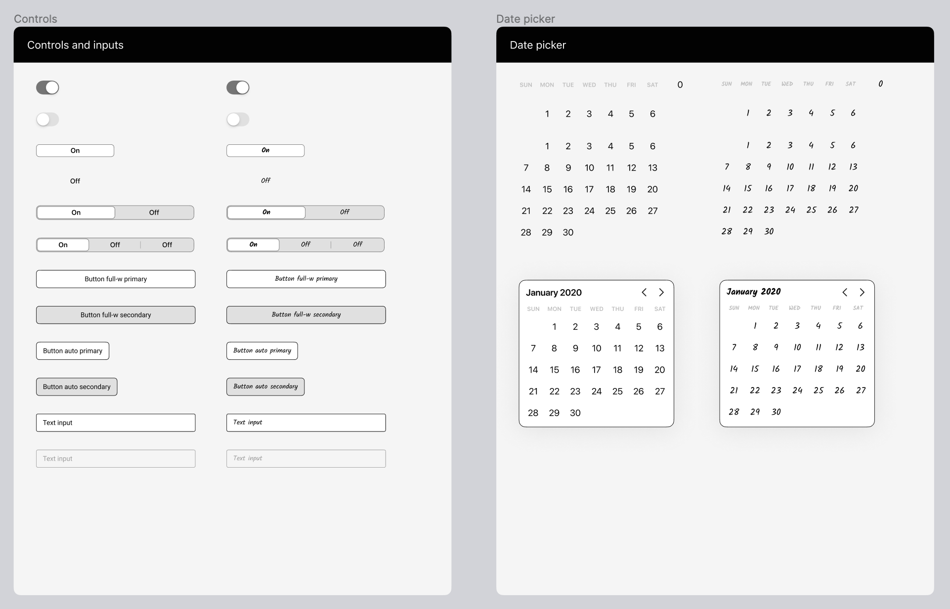 Figma Mobile Wireframe