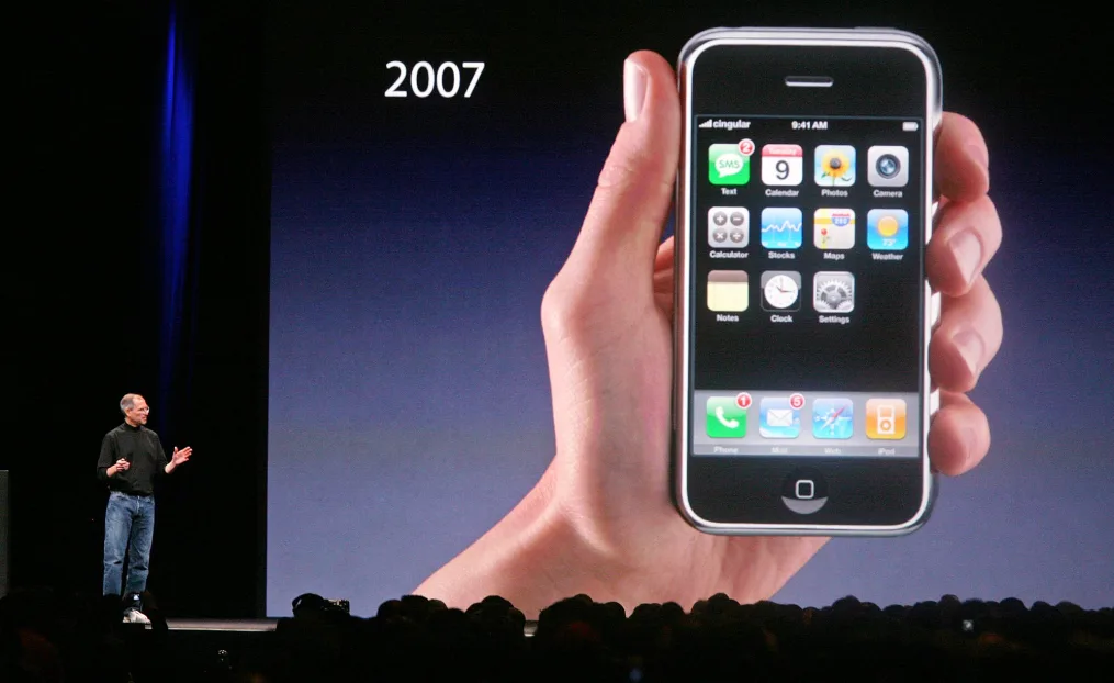 iPhone launch in 2007