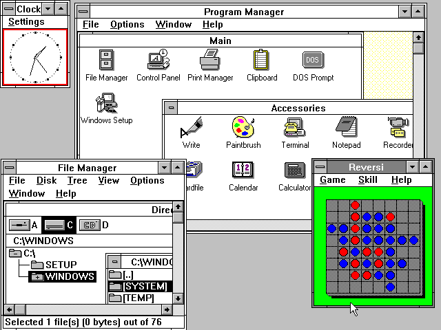 MS Windows 3.0