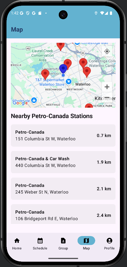 Locations