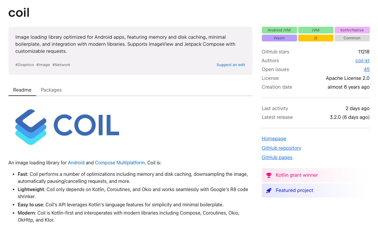 Coil details