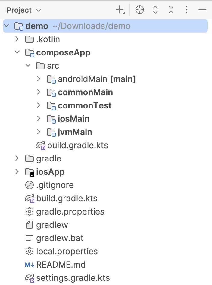 KMP Project Folder Structure