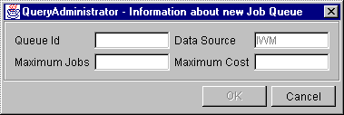 Job Queue Information Window