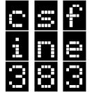 CS/FINE 383 Computational Digital Art Studio logo - University of Waterloo Department of Fine Arts and Computer Science